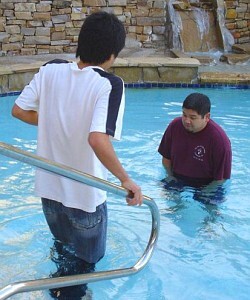 lifesaving pool training
